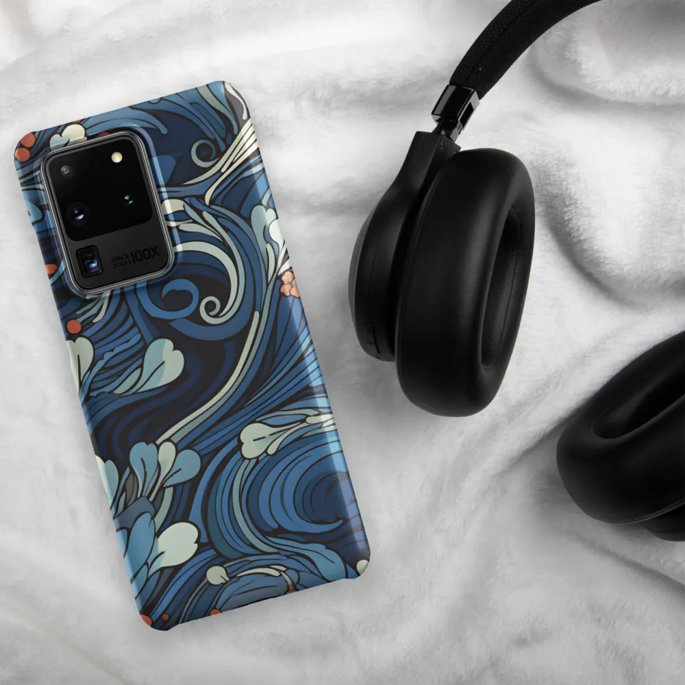 Nature's Elegance: An Oceanic Tapestry | Phone Case |  S20 Ultra | Snap Case | Matte