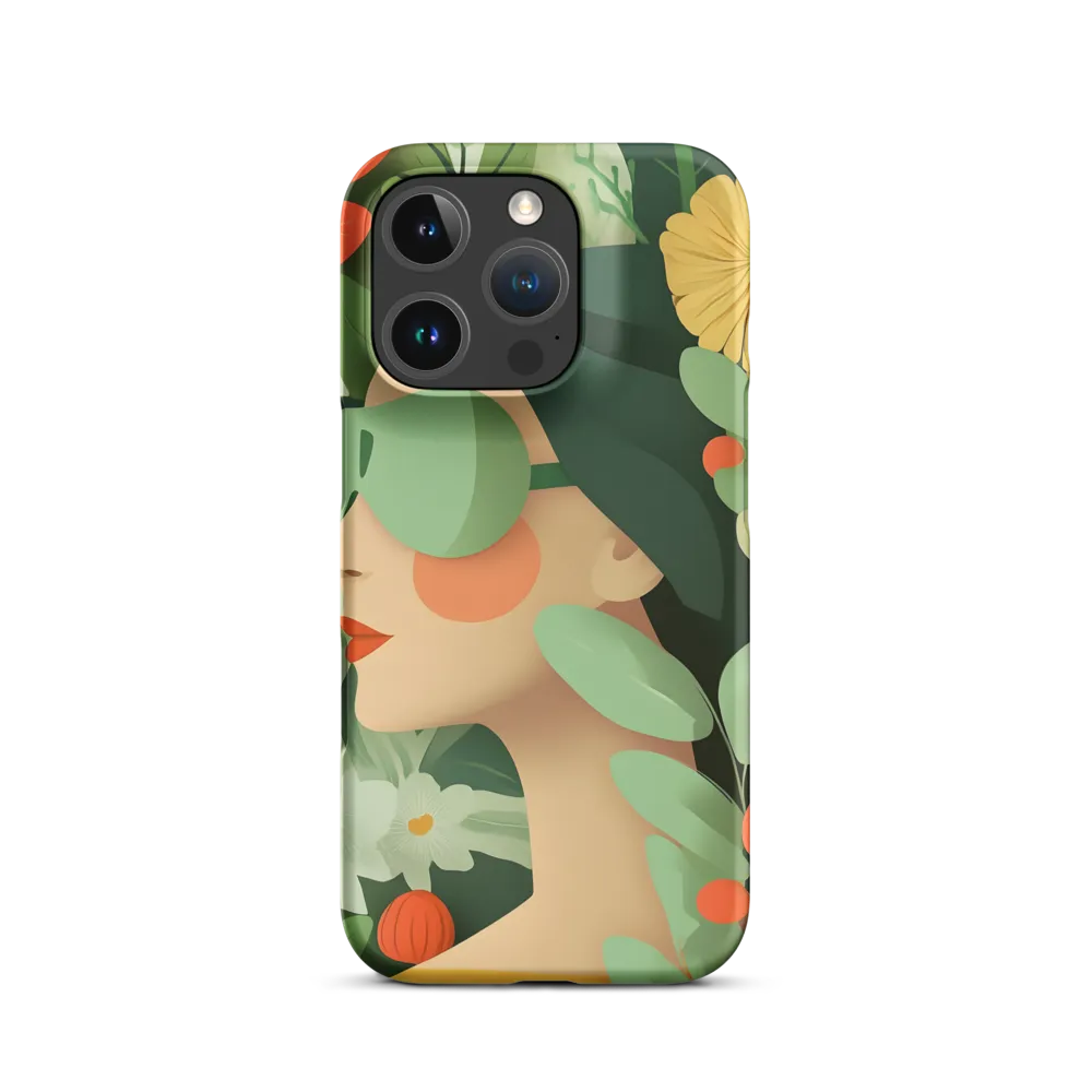 Nature's Serenity: A Modern Portrait | Phone Case |  16 Pro | Snap Case | Matte