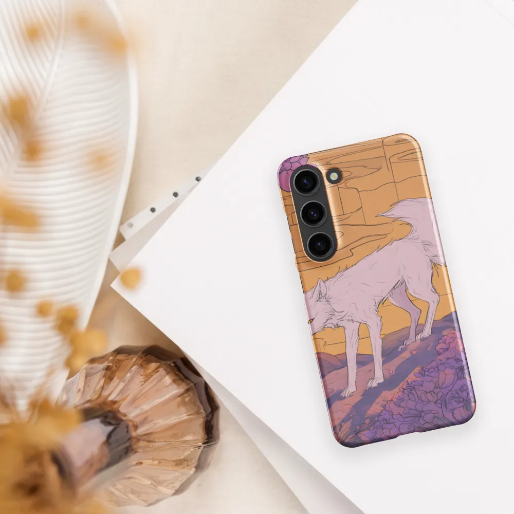 Whispers of the Violet Dawn | Phone Case |  S23 | Snap Case | Matte