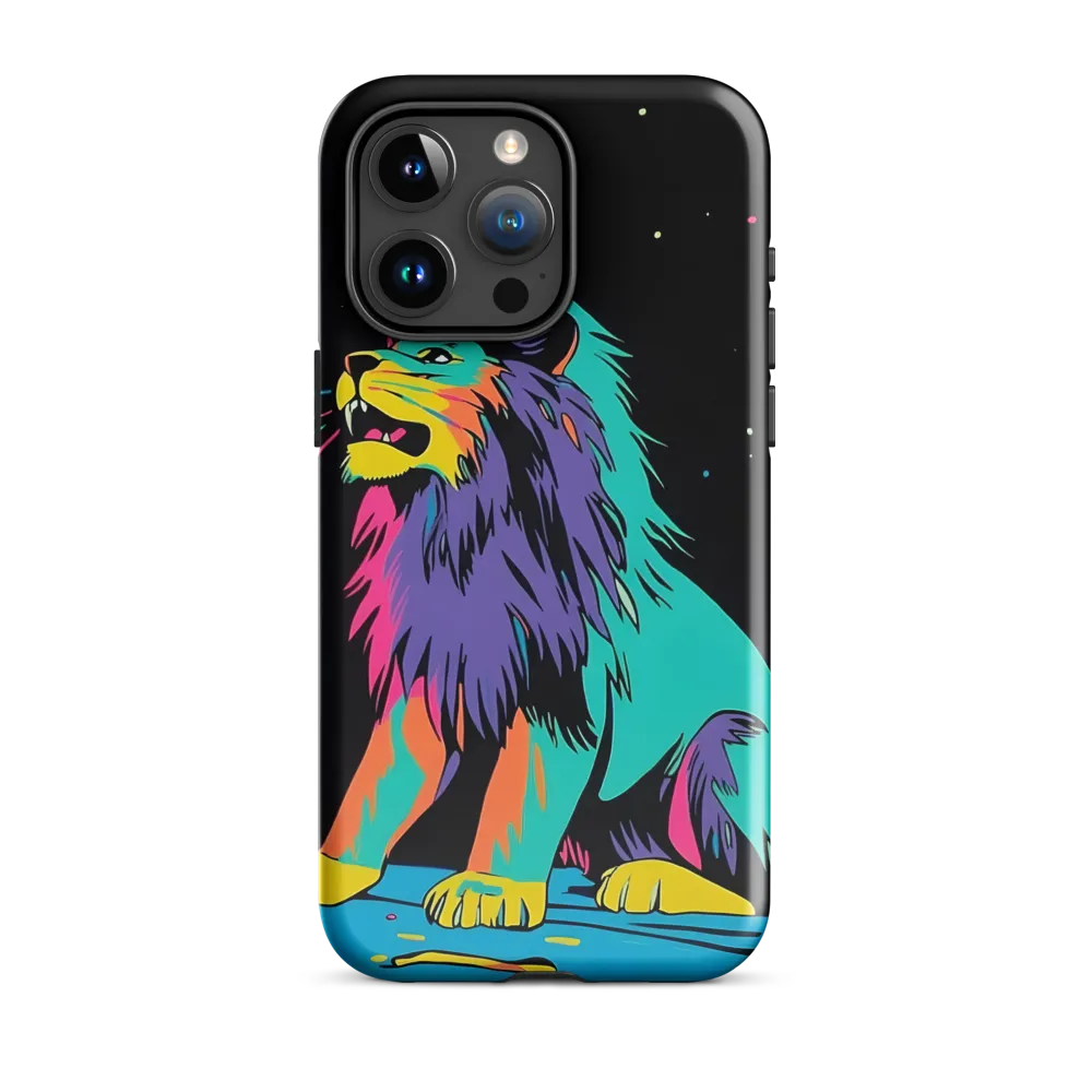 Roaring Colors: The Neon Lion