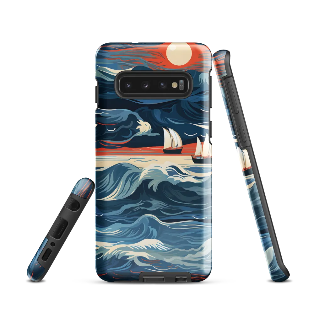 Ocean Whispers: A Voyage at Dusk