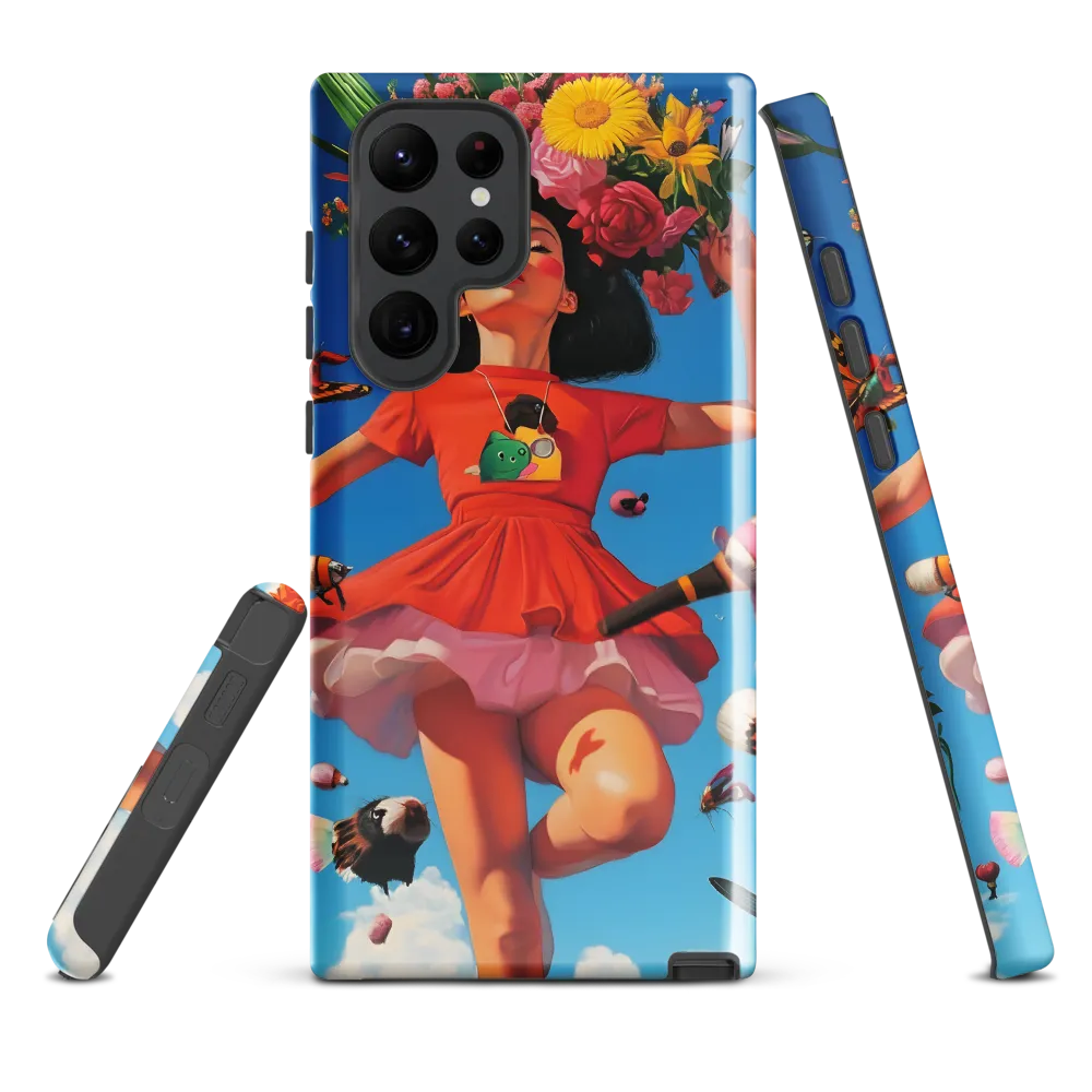 Joyful Whimsy | Phone Case |  S22 Ultra | Tough Case | Glossy