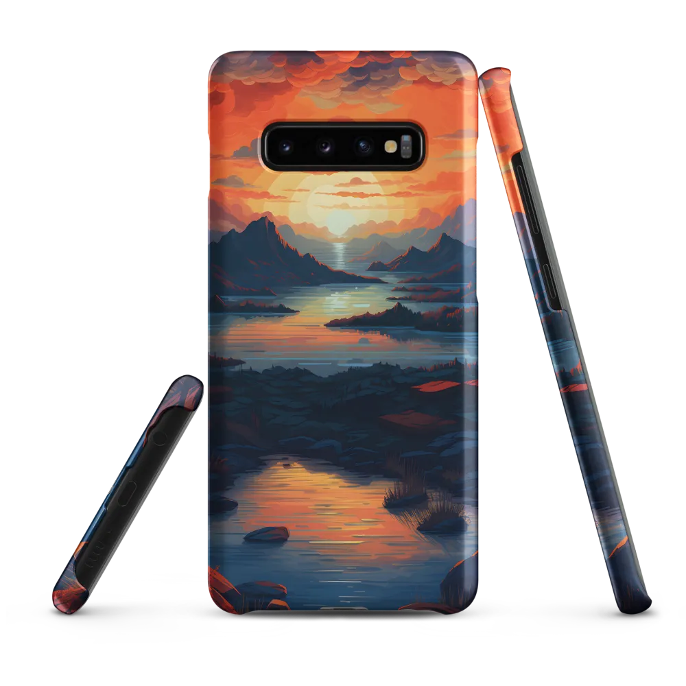 Ethereal Evening: A Digital Dusk