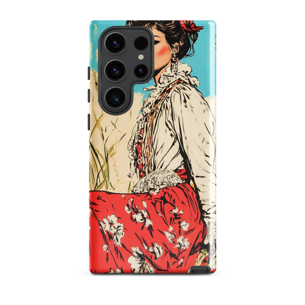 Field Muse in Red