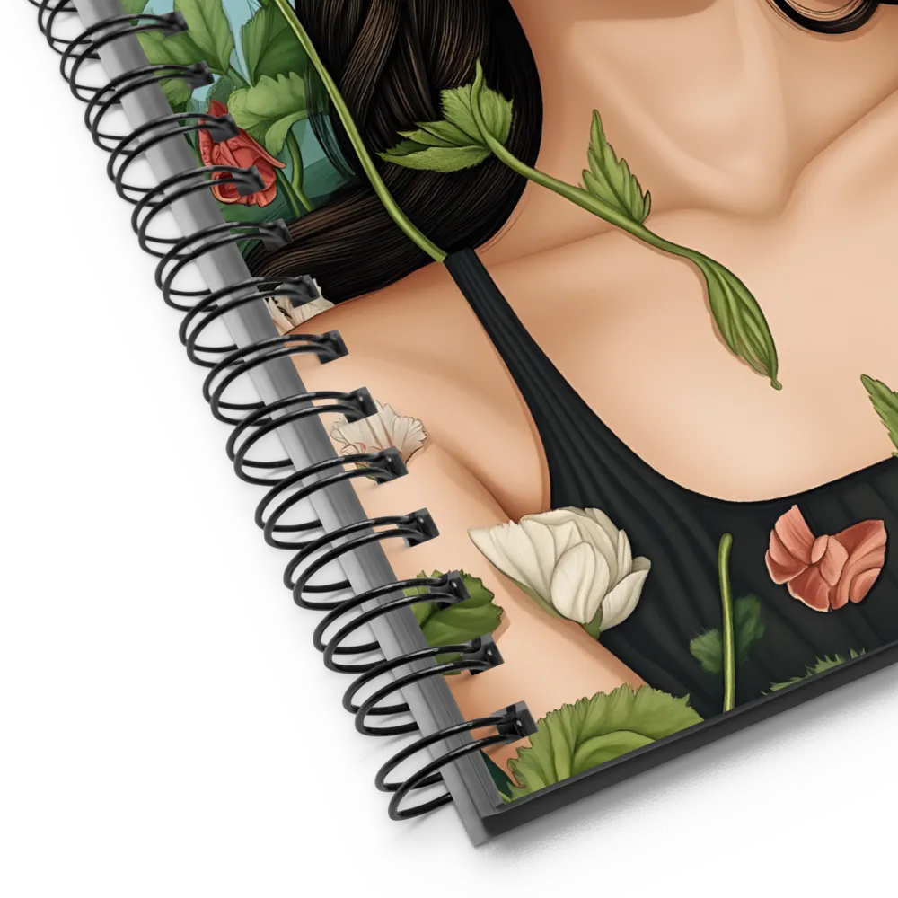 Enveloped in Nature | Spiral Notebook