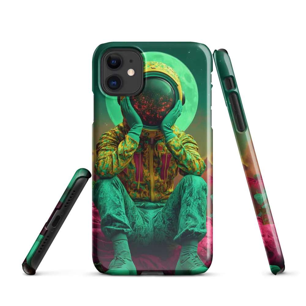 Cosmic Reflection: An Astronaut's Journey | Phone Case |  11 | Snap Case | Glossy