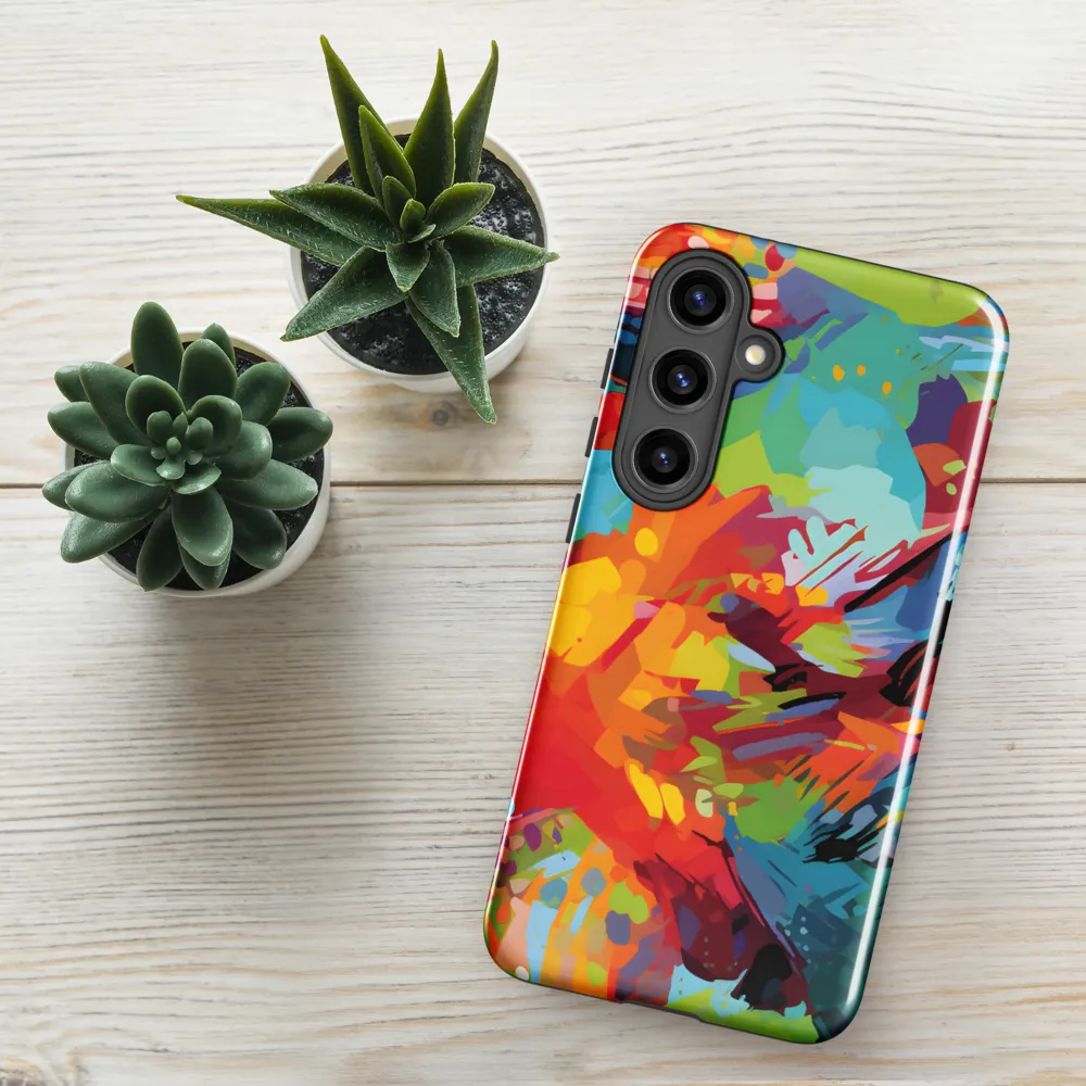 Colorful Lizard: An Abstract Adventure
