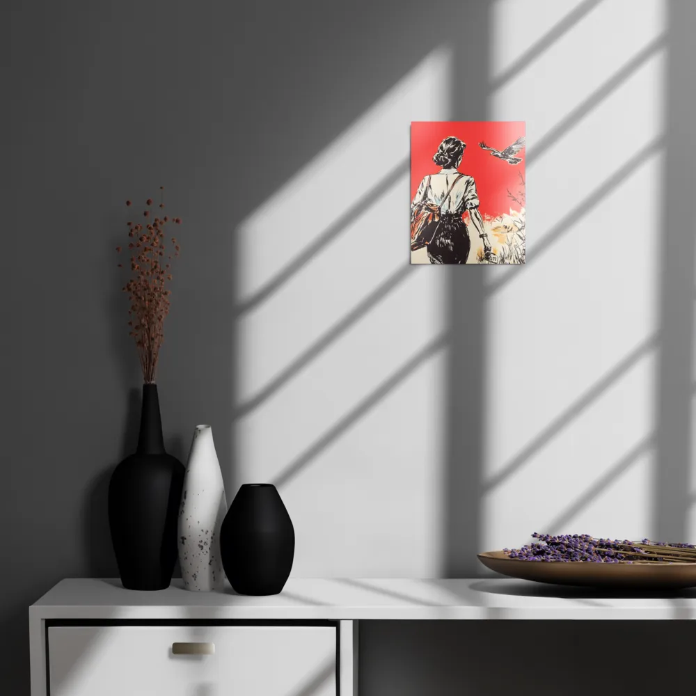 Journey Beyond the Horizon | Metal Print | 8″×10″