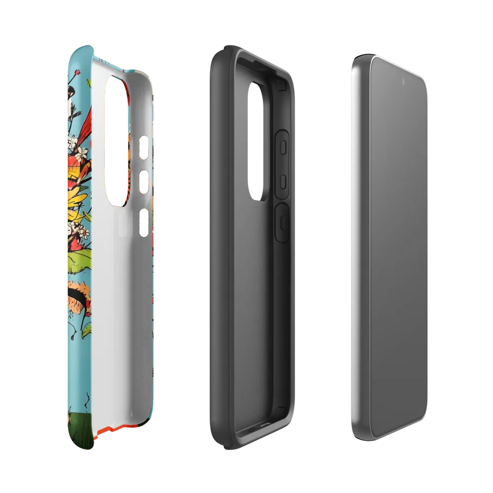 Whimsical Bloom | Phone Case |  S23 | Tough Case | Matte