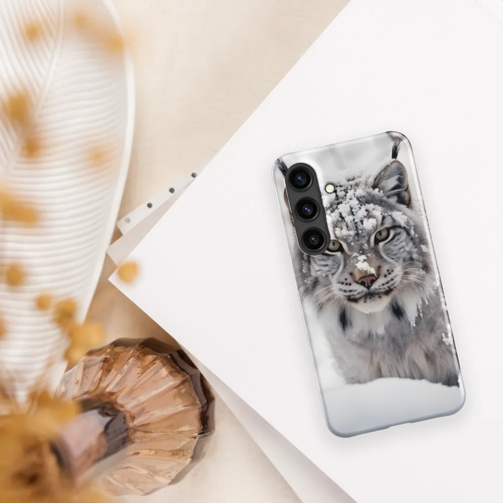 Whispers of Winter: The Lynx in Snow