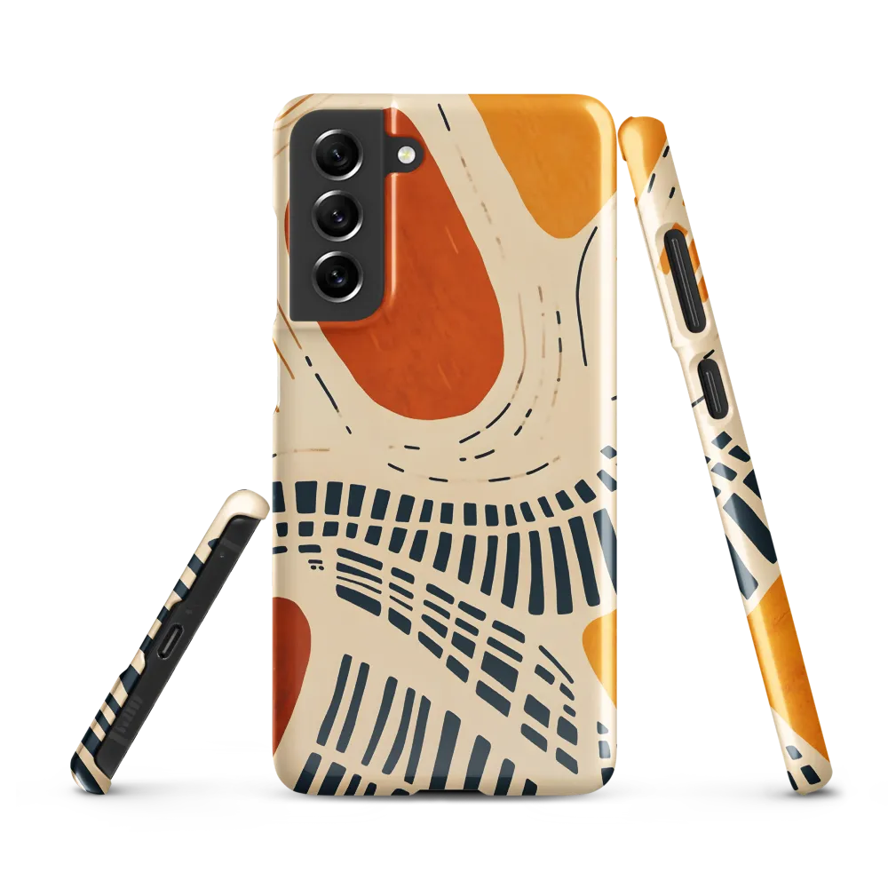 Urban Patterns in Harmony | Phone Case |  S21 FE | Snap Case | Glossy