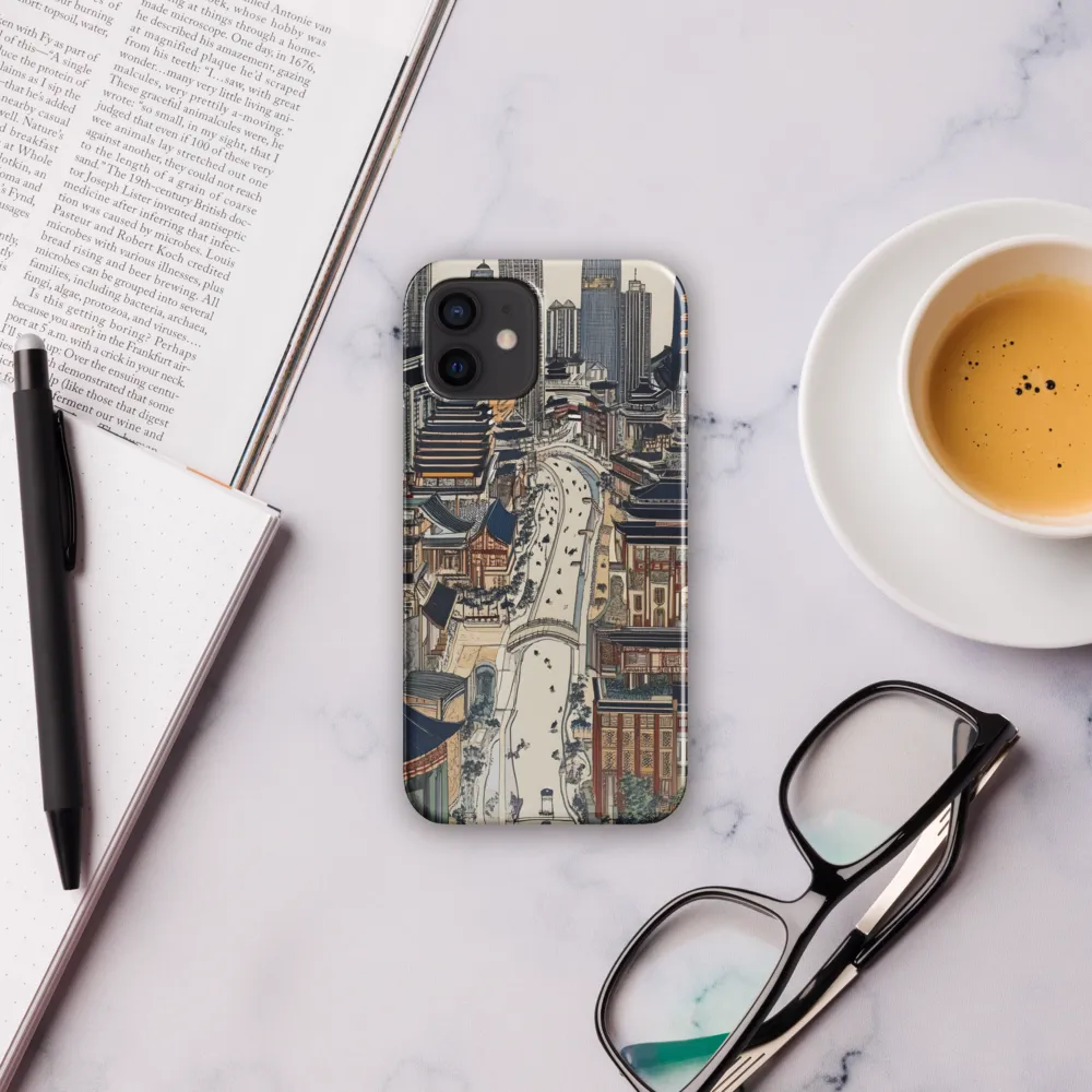 Urban Harmony: A Fusion of Tradition and Modernity | Phone Case |  12 | Snap Case | Glossy