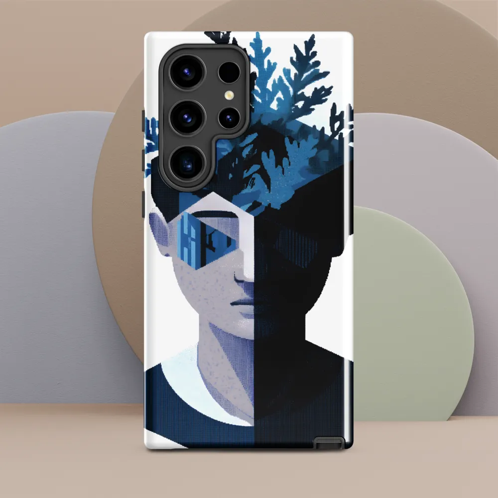 Nature's Reflection in a Surreal Portrait