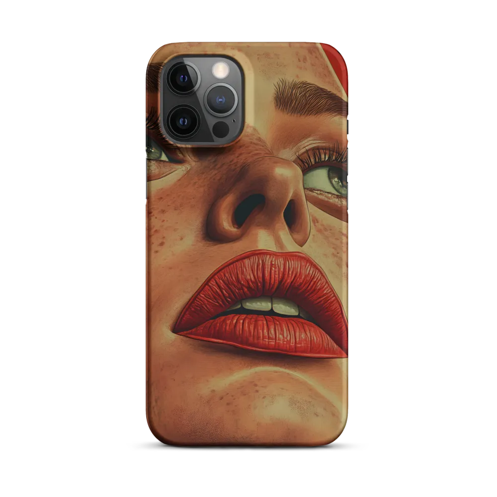 Red Intensity: A Portrait of Elegance