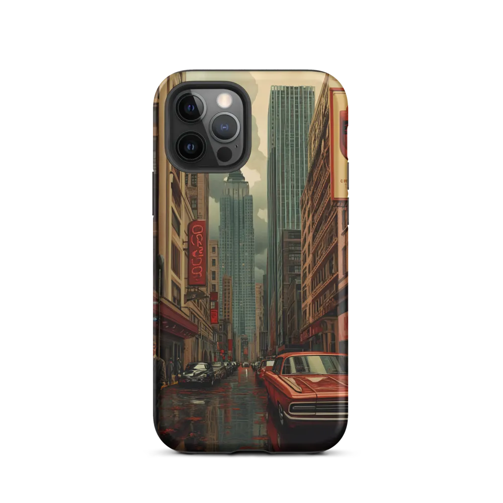 Nostalgic Cityscape: Reflections of a Forgotten Era