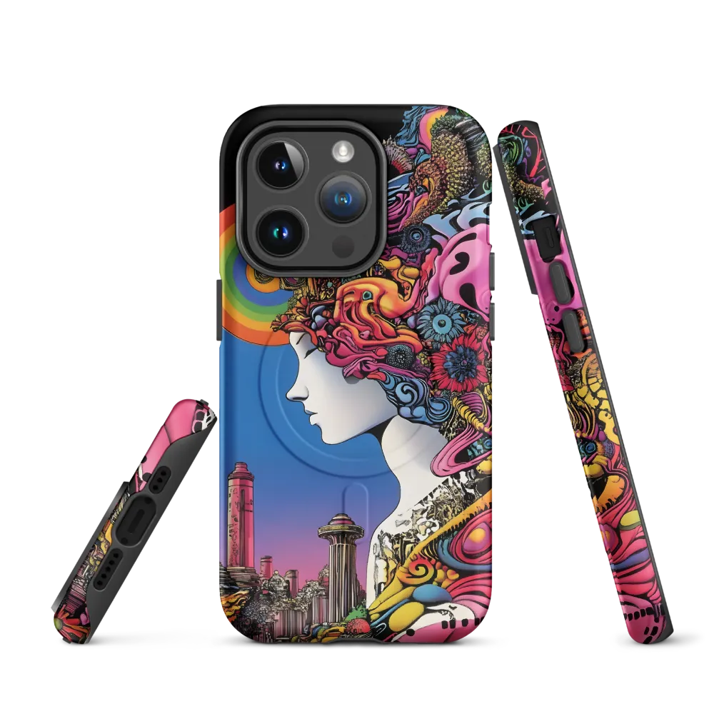 Whispers of the Psychedelic Dream | Phone Case |  14 Pro | MagSafe® Tough Case | Matte