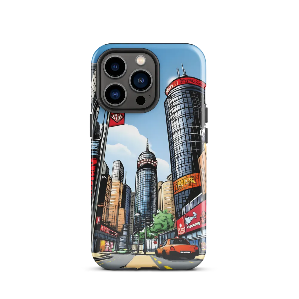 Urban Pulse: A Comic Cityscape