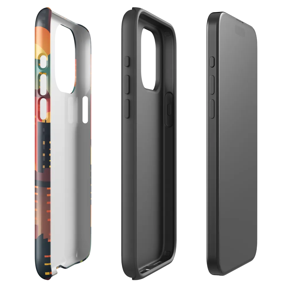 Twilight in the Concrete Jungle | Phone Case |  15 Pro Max | Tough Case | Glossy