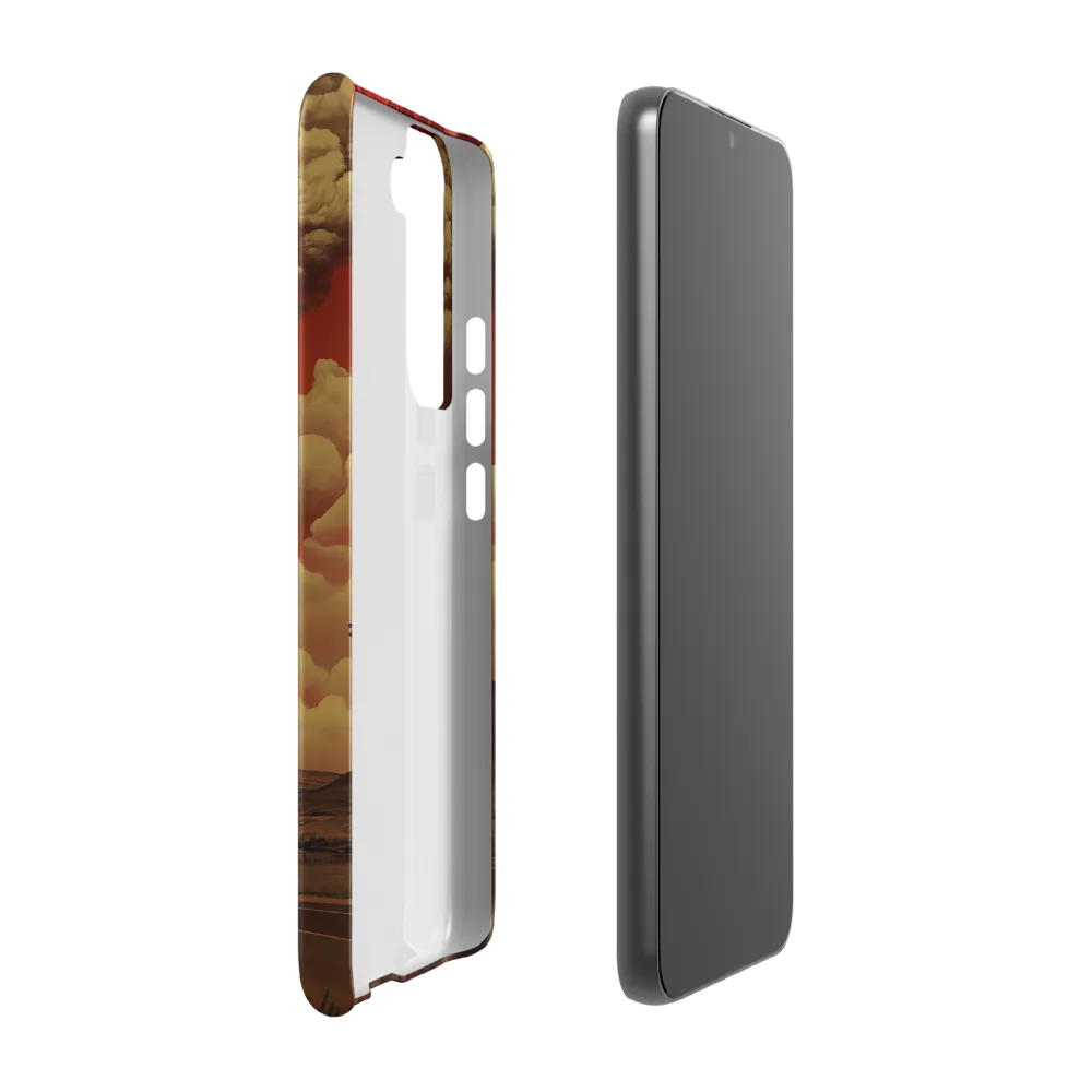 Defiant Spirit in a Surreal Landscape | Phone Case |  S22 Plus | Snap Case | Matte