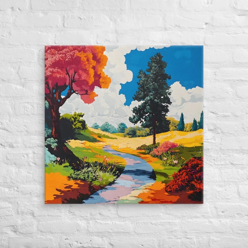 Vibrant Serenity | Canvas | 30″×30″