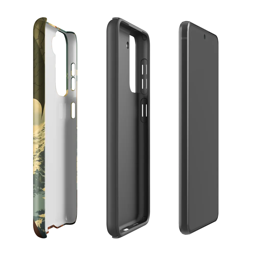 Mystic Harmony: The Dragon Keeper | Phone Case |  S21 FE | Tough Case | Matte