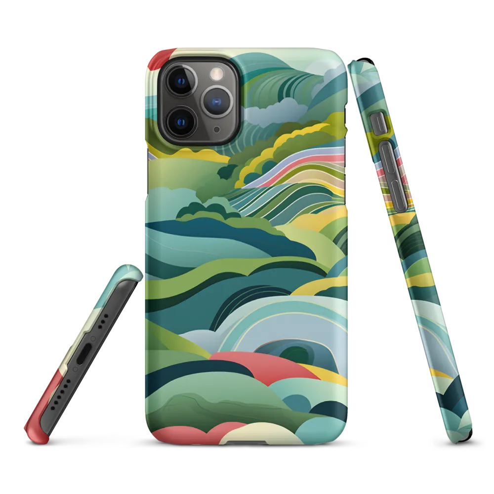 Waves of Serenity | Phone Case |  11 Pro | Snap Case | Matte