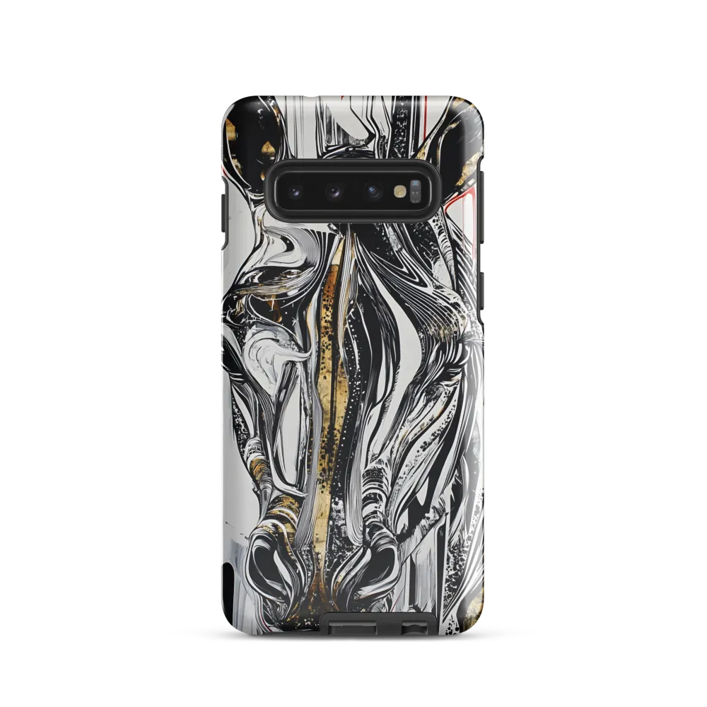 Ethereal Majesty: The Abstract Zebra