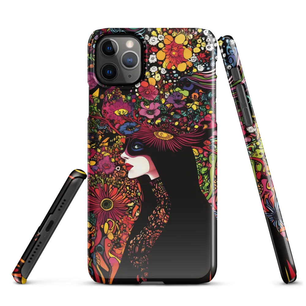 Mystical Flora: A Psychedelic Dream | Phone Case |  11 Pro Max | Snap Case | Glossy