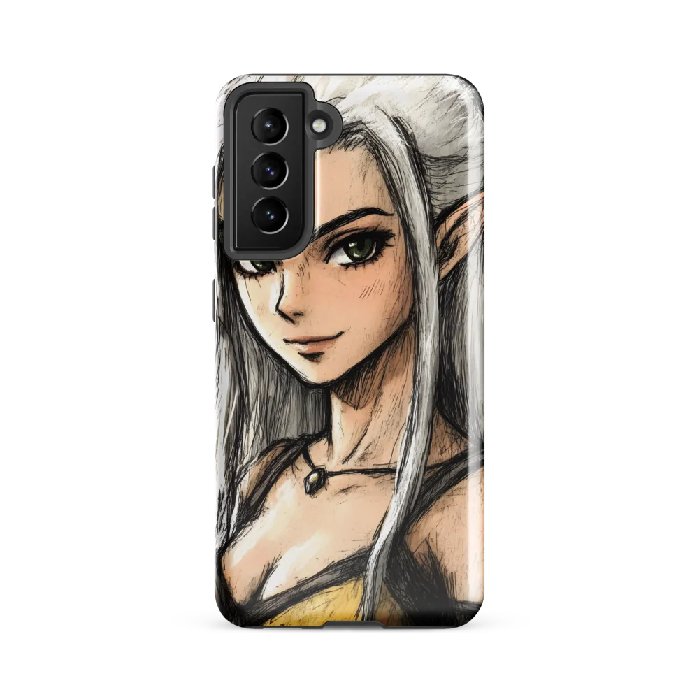 Ethereal Elegance: The Elf's Portrait