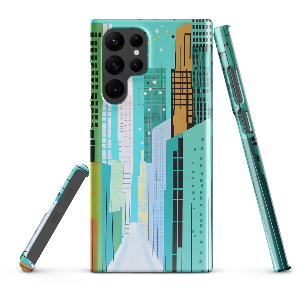 Urban Symphony in Turquoise