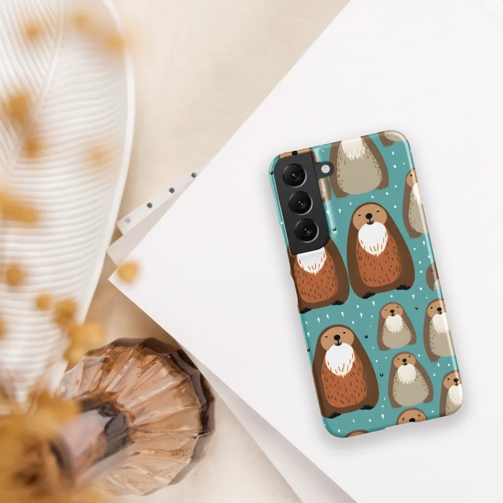 Whimsical Otter Pattern