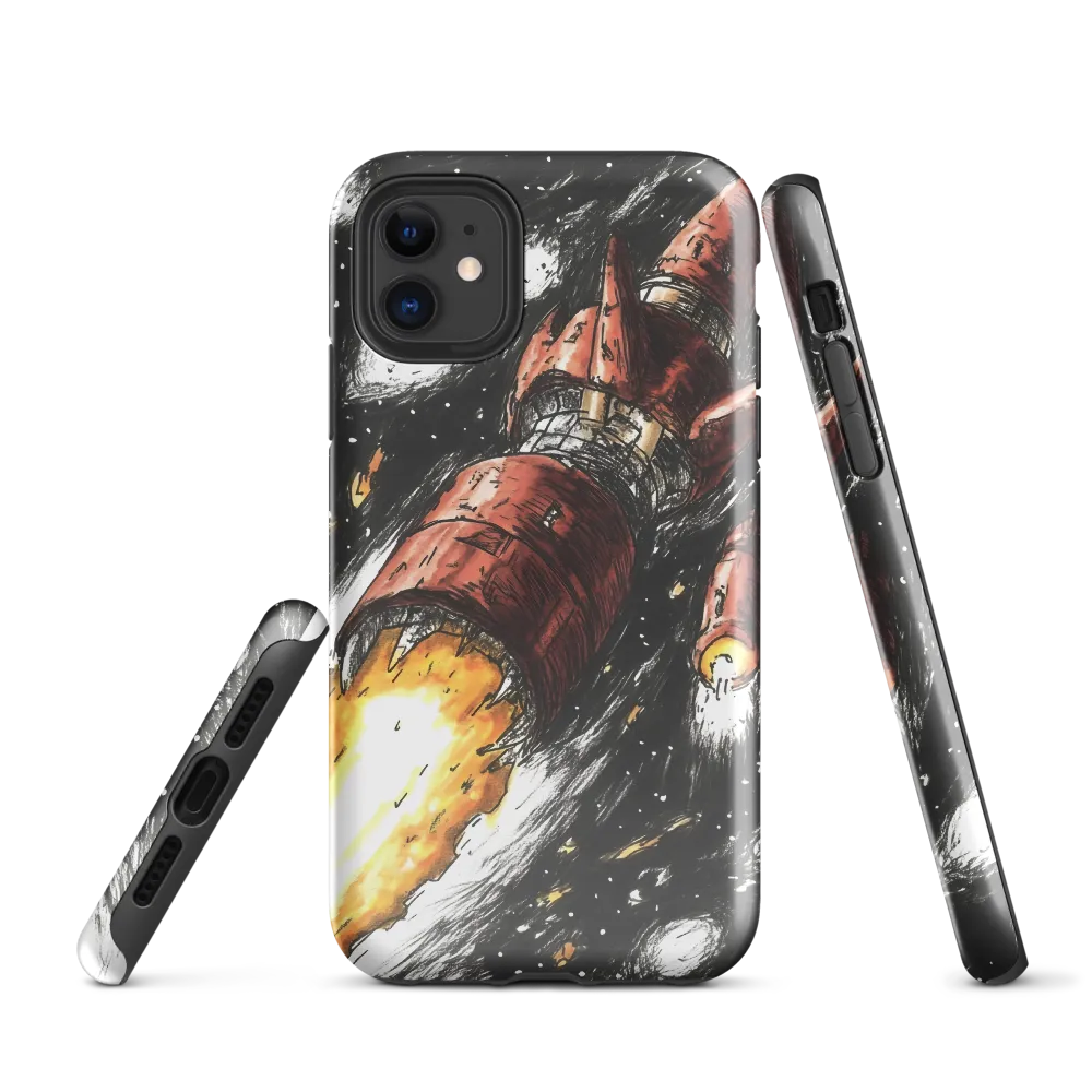 Ignition in the Abyss | Phone Case |  11 | Tough Case | Glossy