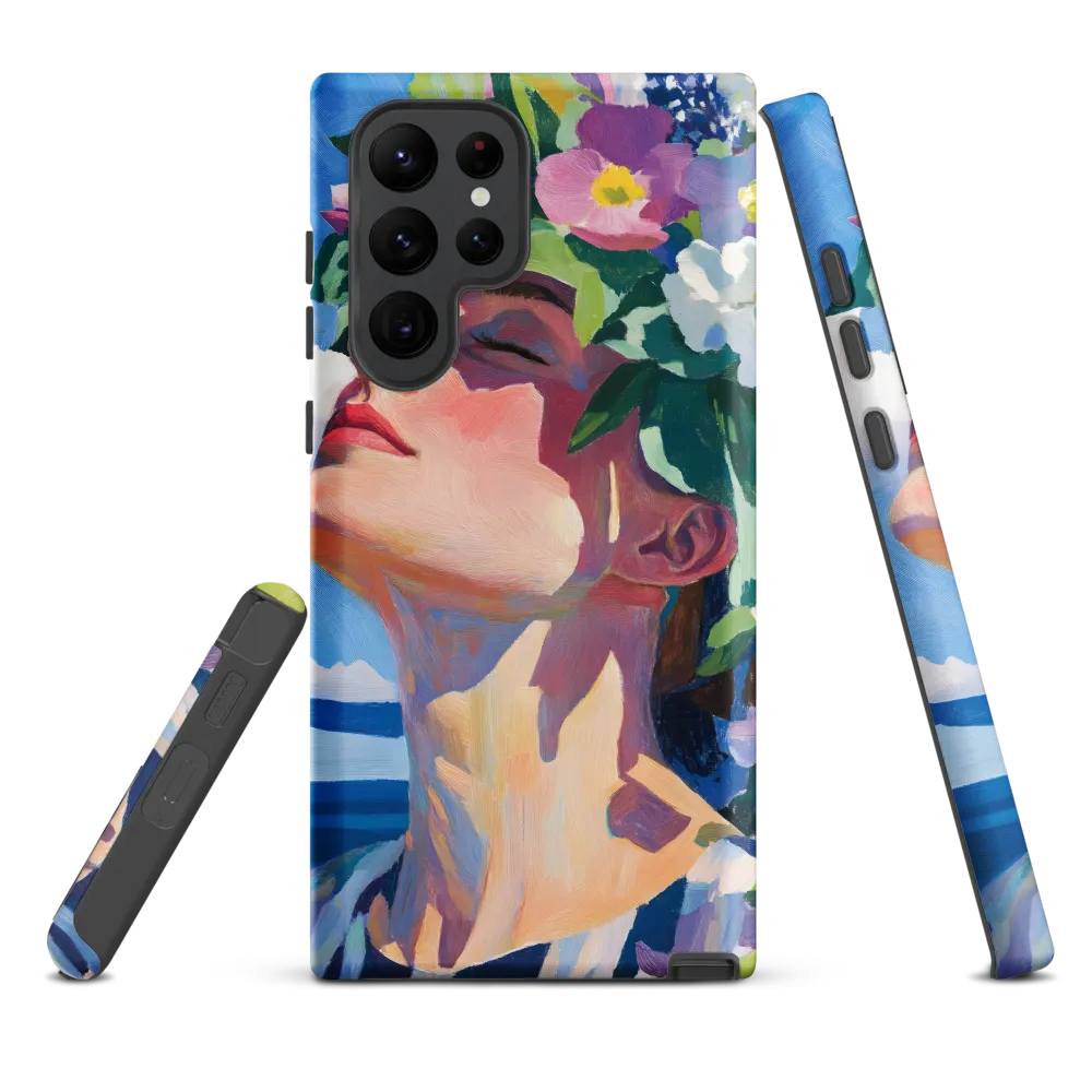 Blossom of Serenity | Phone Case |  S22 Ultra | Tough Case | Matte