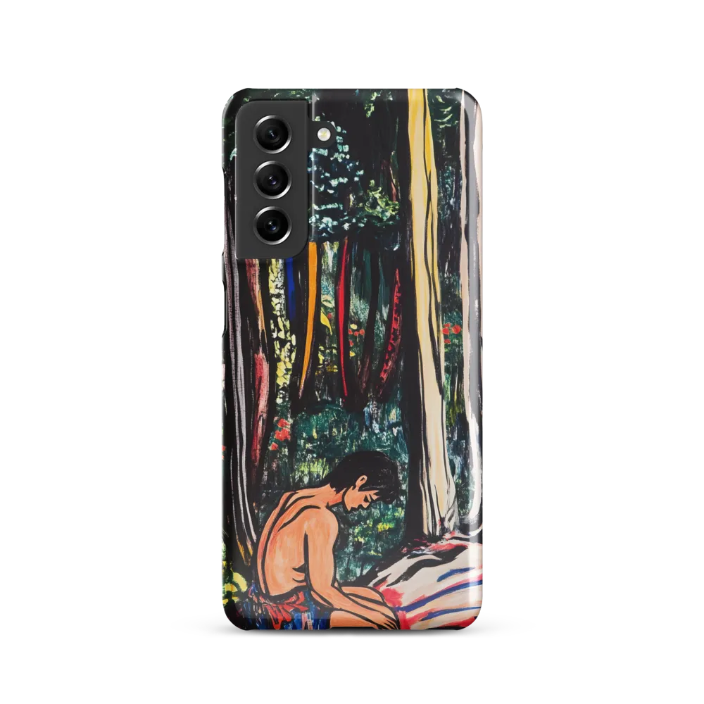 Contemplation in Nature | Phone Case |  S21 | Snap Case | Glossy