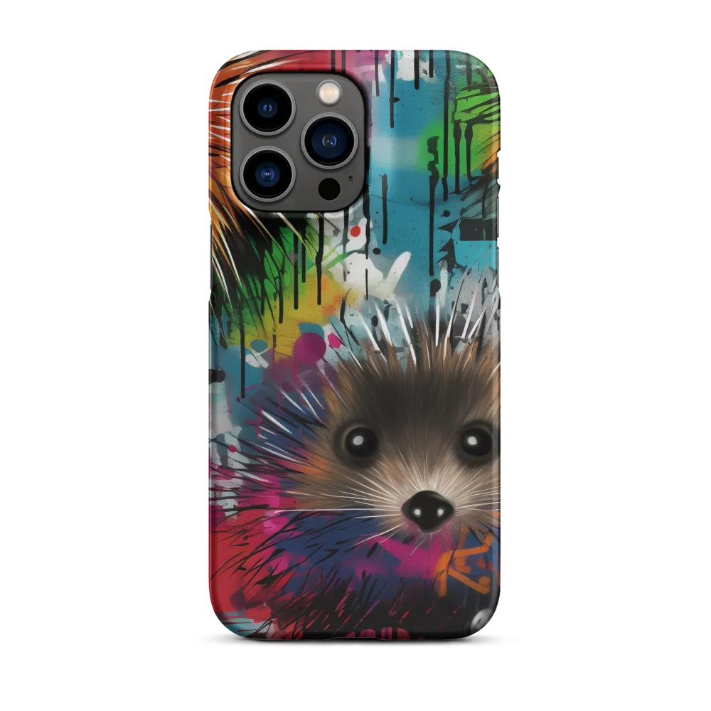 Whimsical Hedgehogs in a Kaleidoscopic Wonderland