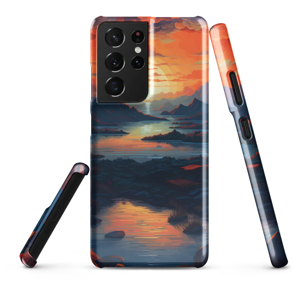 Ethereal Evening: A Digital Dusk