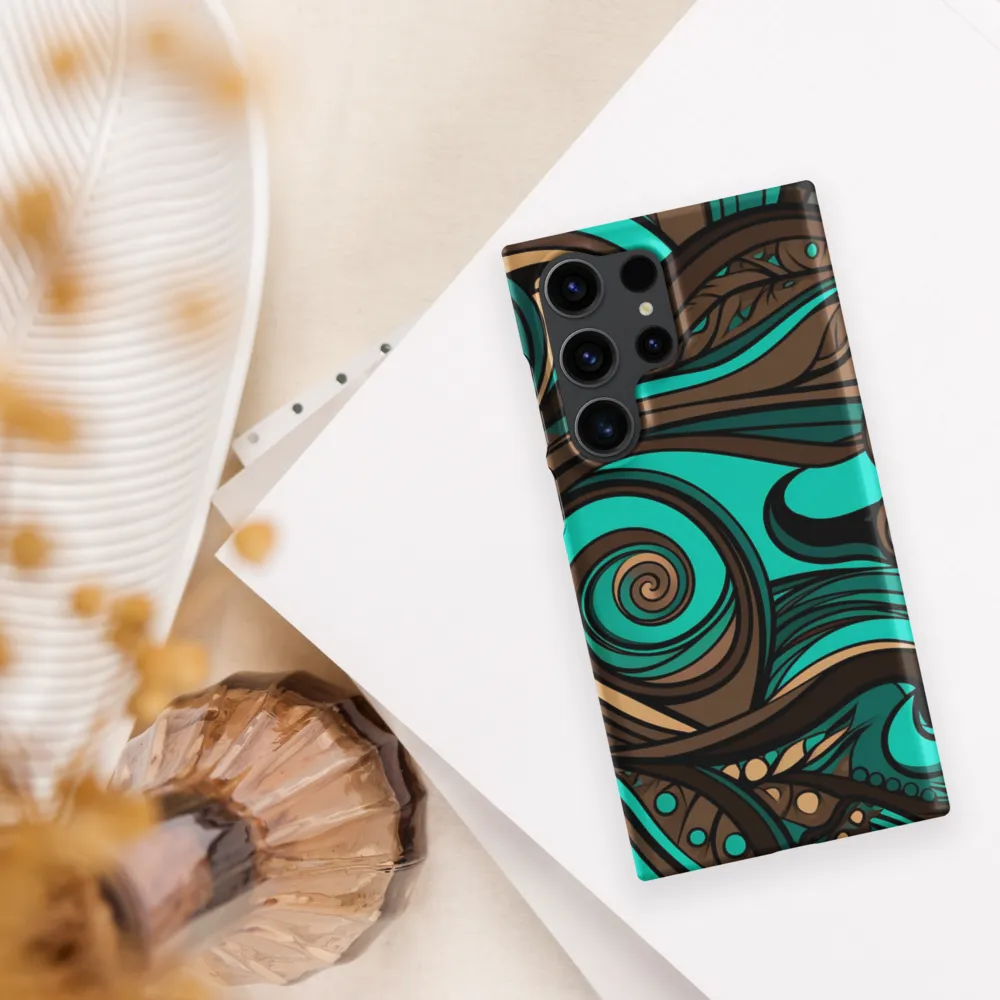 Fluctuating Currents | Phone Case |  S23 Ultra | Snap Case | Matte