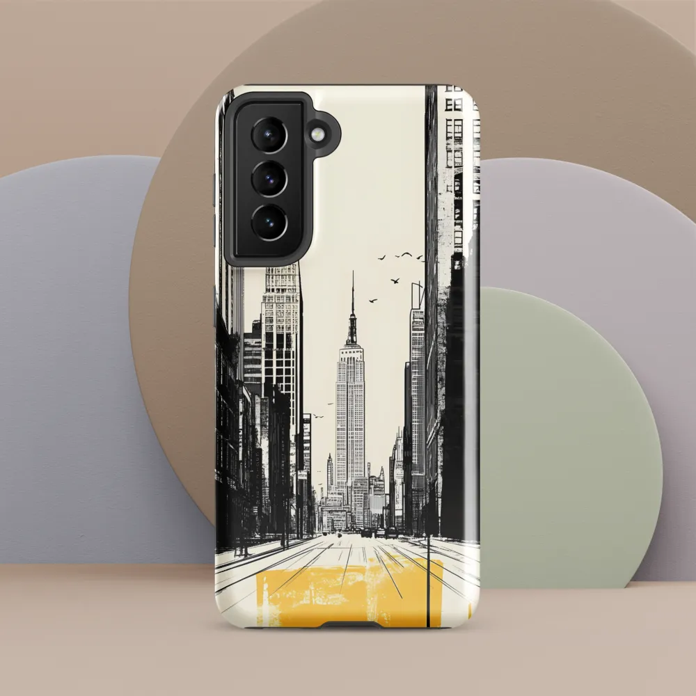 Urban Serenity: Empire State Reflection