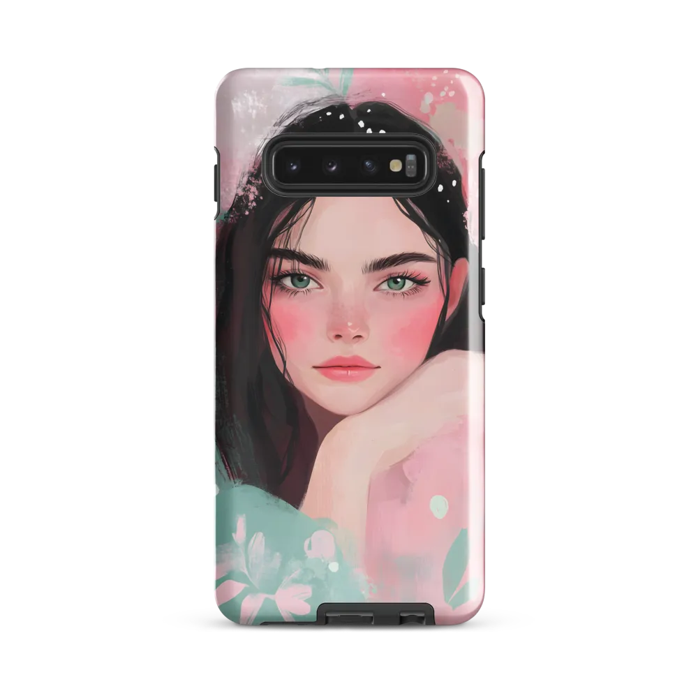 Serenity in Blossom | Phone Case |  S10 Plus | Tough Case | Glossy