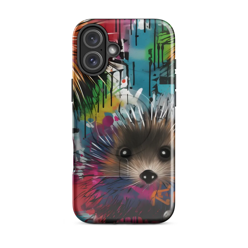 Whimsical Hedgehogs in a Kaleidoscopic Wonderland