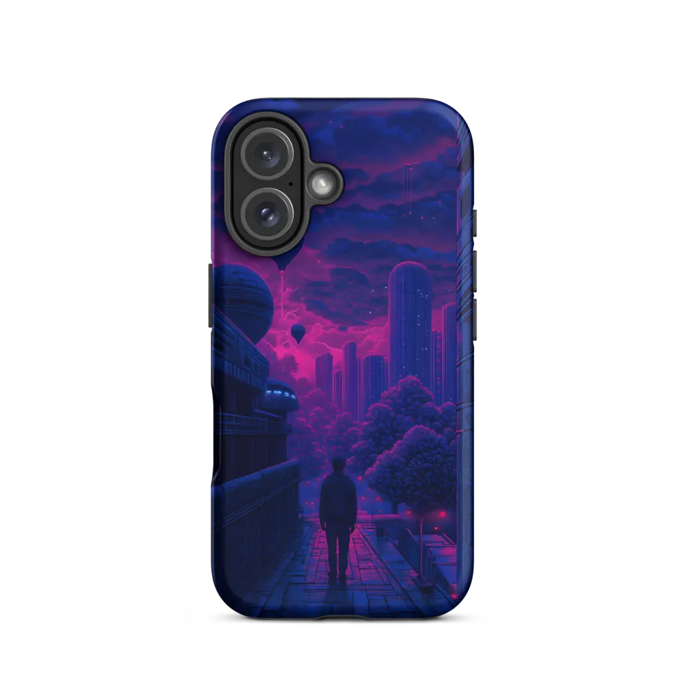 Lost in a Technological Dreamscape | Phone Case