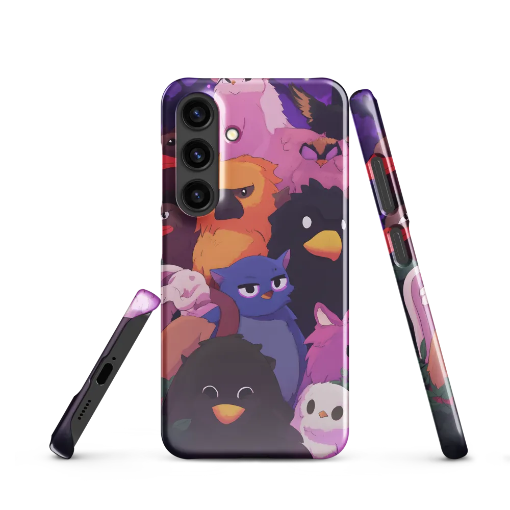 Whimsical Avian Gathering
