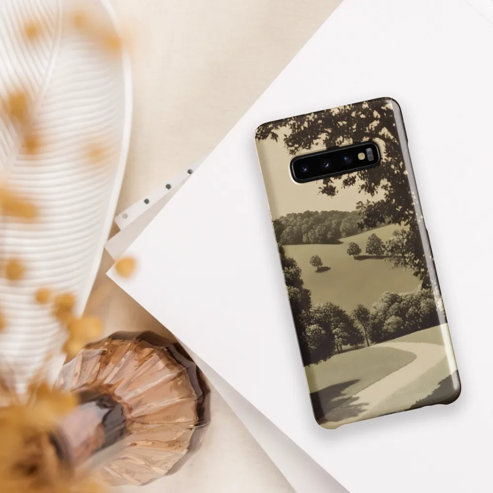 Whispers of the Verdant Path | Phone Case |  S10 Plus | Snap Case | Glossy