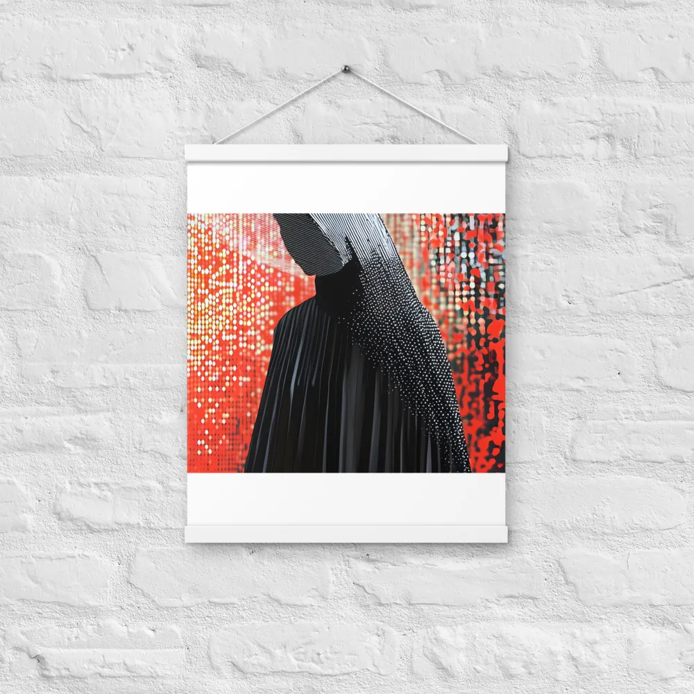 Veil of Modernity | Poster With White Wood Hanger | 16″×20″