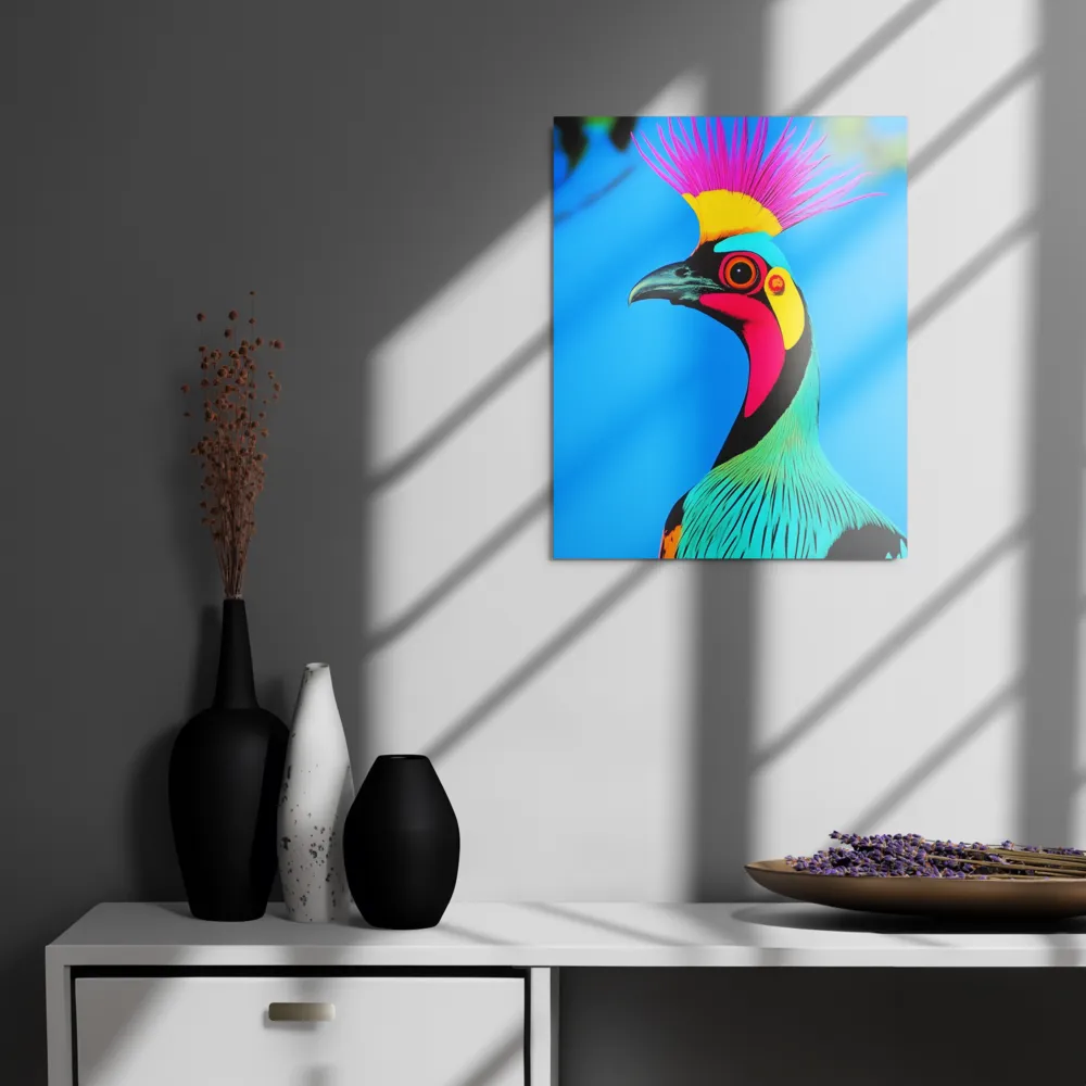 Whimsical Avian Portrait
