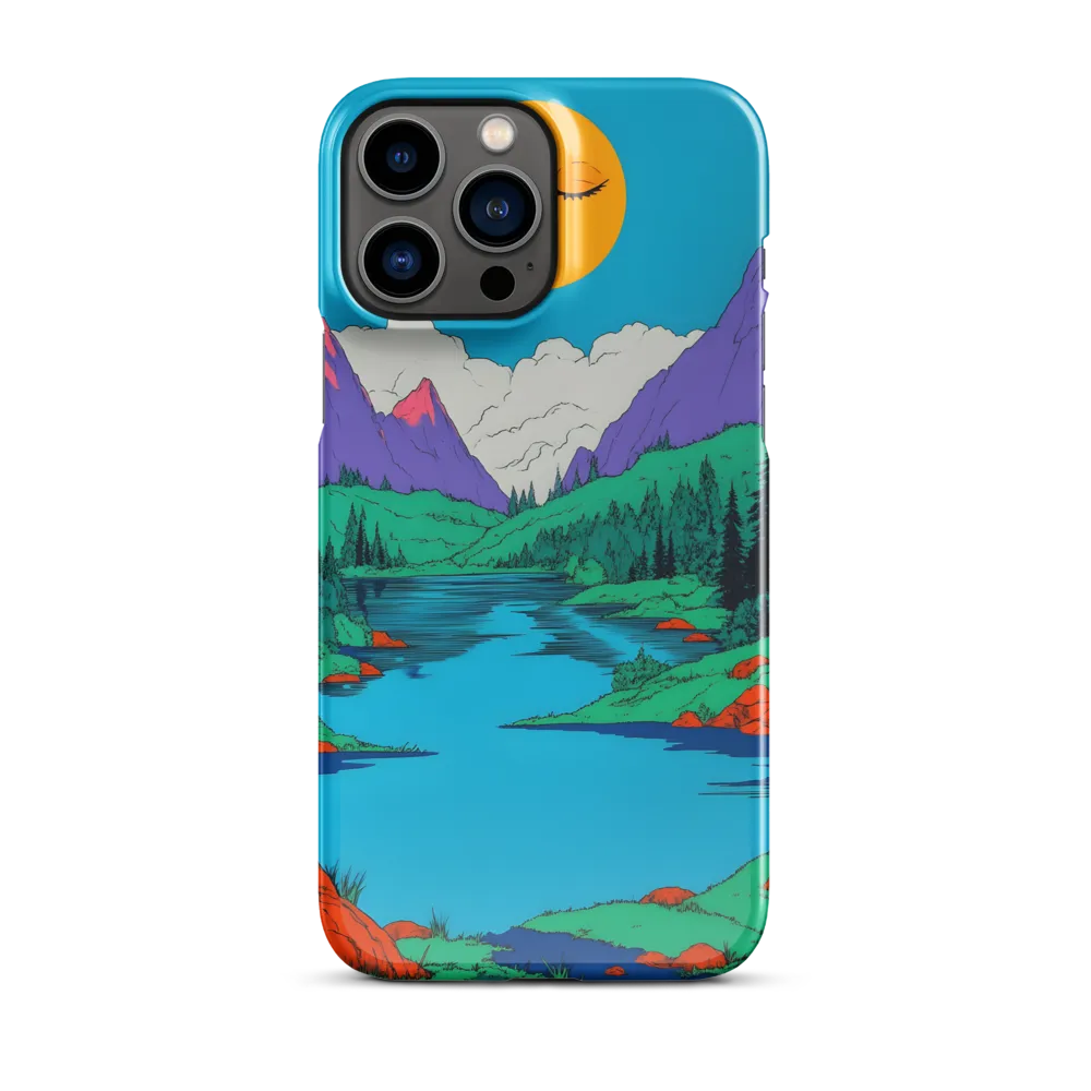 Whimsical Serenity in Vibrant Colors