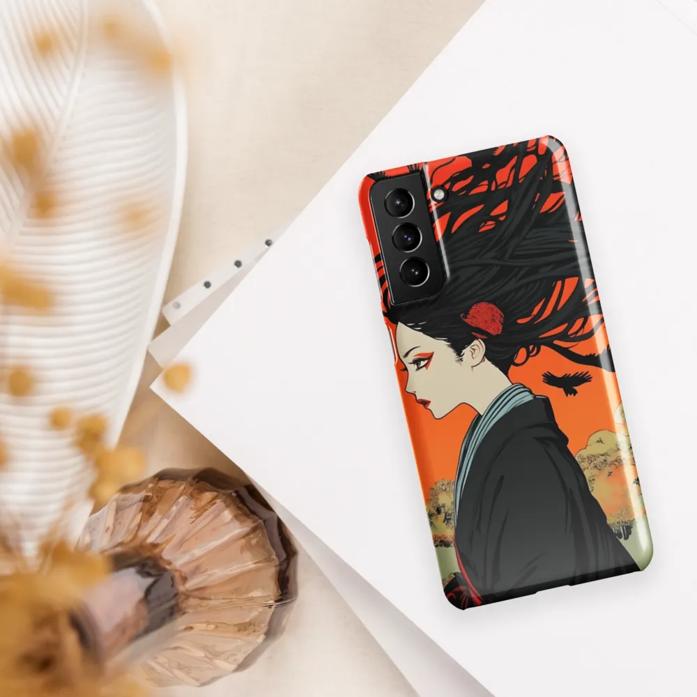 Whispers of Shadows | Phone Case |  S21 Plus | Snap Case | Glossy