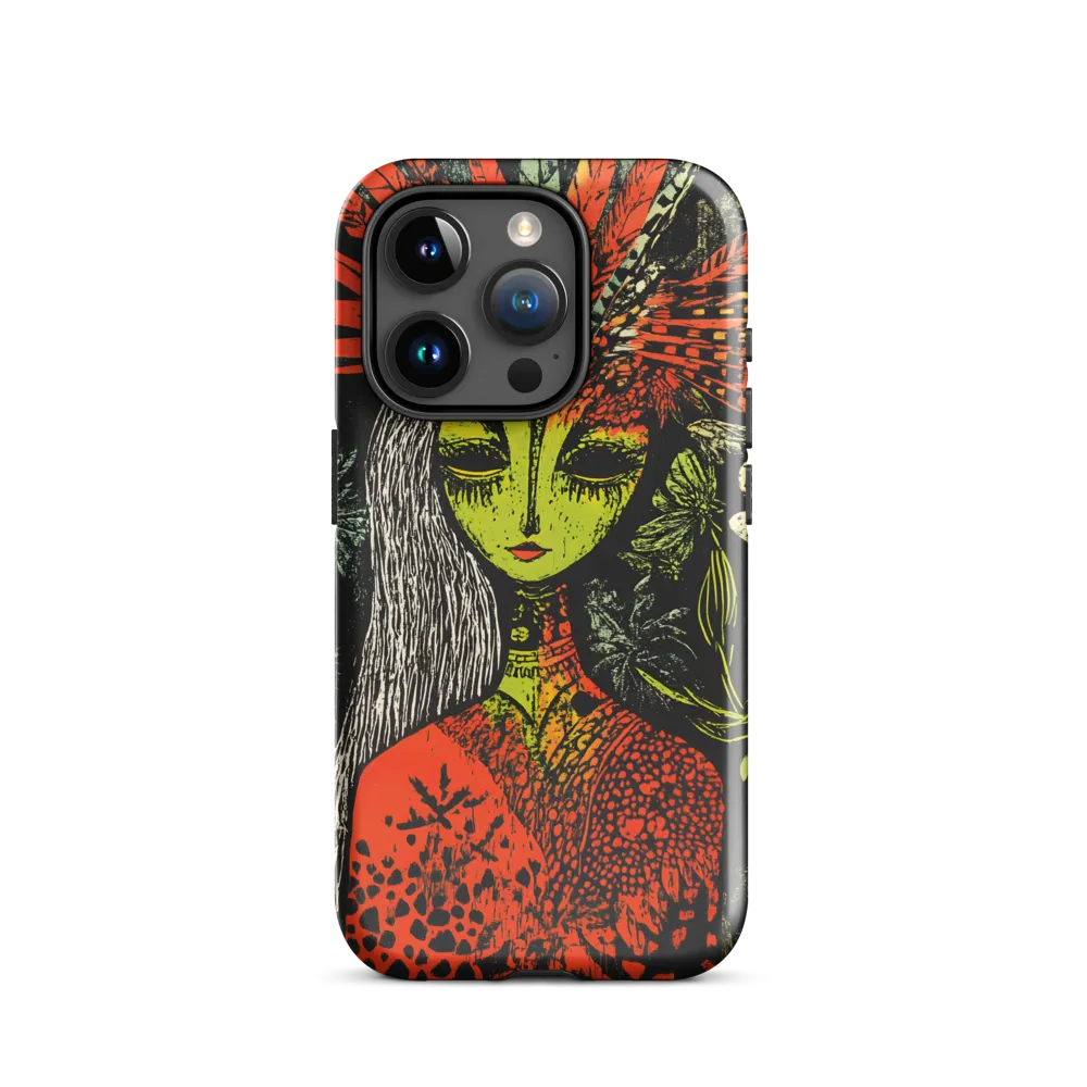 Mystical Flora: A Surreal Portrait