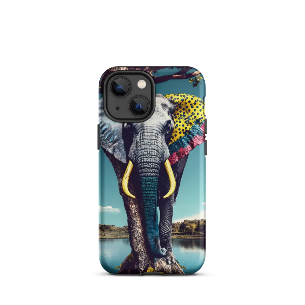 Playful Elegance: The Surreal Elephant