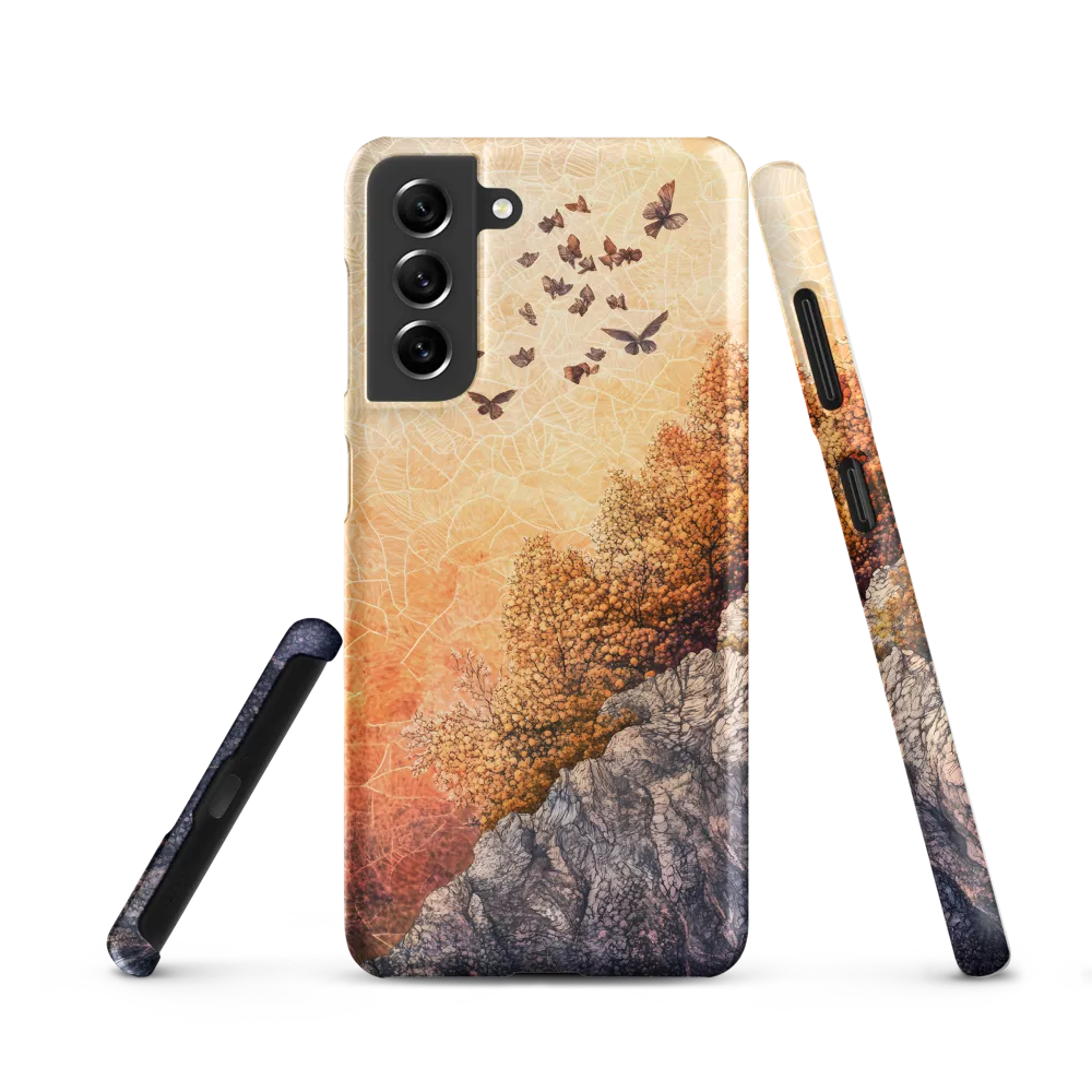 Fluttering Dreams of Serenity | Phone Case |  S21 | Snap Case | Matte